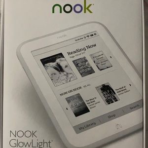 Nook glow light reader **MISSING CHARGER**